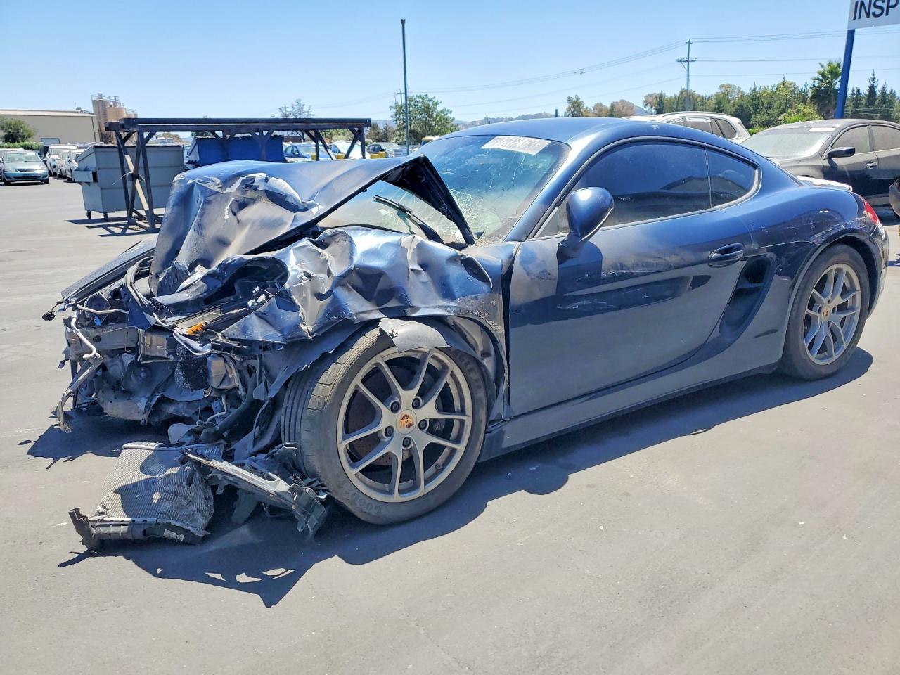 2014 Porsche Cayman, VIN WP0AA2A89EK170953 — Front end