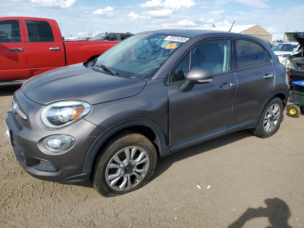 2016 FIAT 500X Easy, VIN ZFBCFYBT0GP336930 — Vandalism