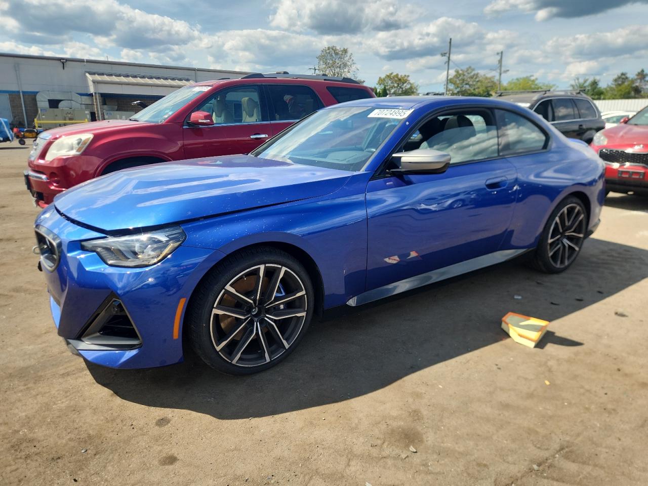 2022 BMW 2 Series M240i xDrive, VIN 3MW53CM00N8C45495 — Water / flood