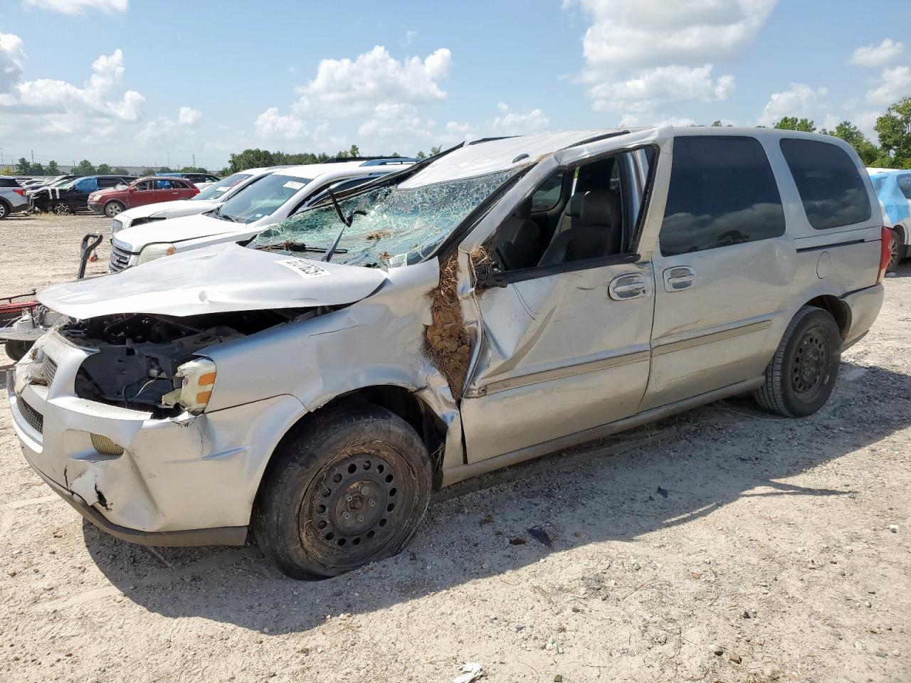 2005 Chevrolet Uplander LS, VIN 1GNDV23L55D171600 — Rollover
