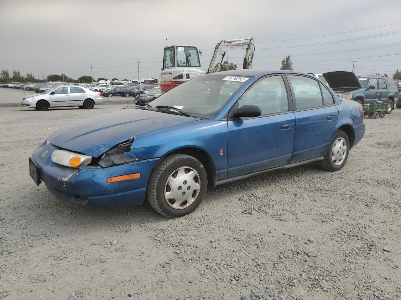 2001 Saturn SL, VIN 1G8ZH52831Z213404 — Frame damage