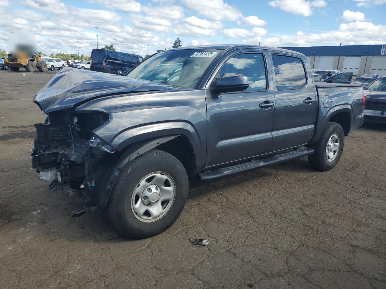 2021 Toyota Tacoma SR, VIN 3TMCZ5AN0MM428602 — Front end