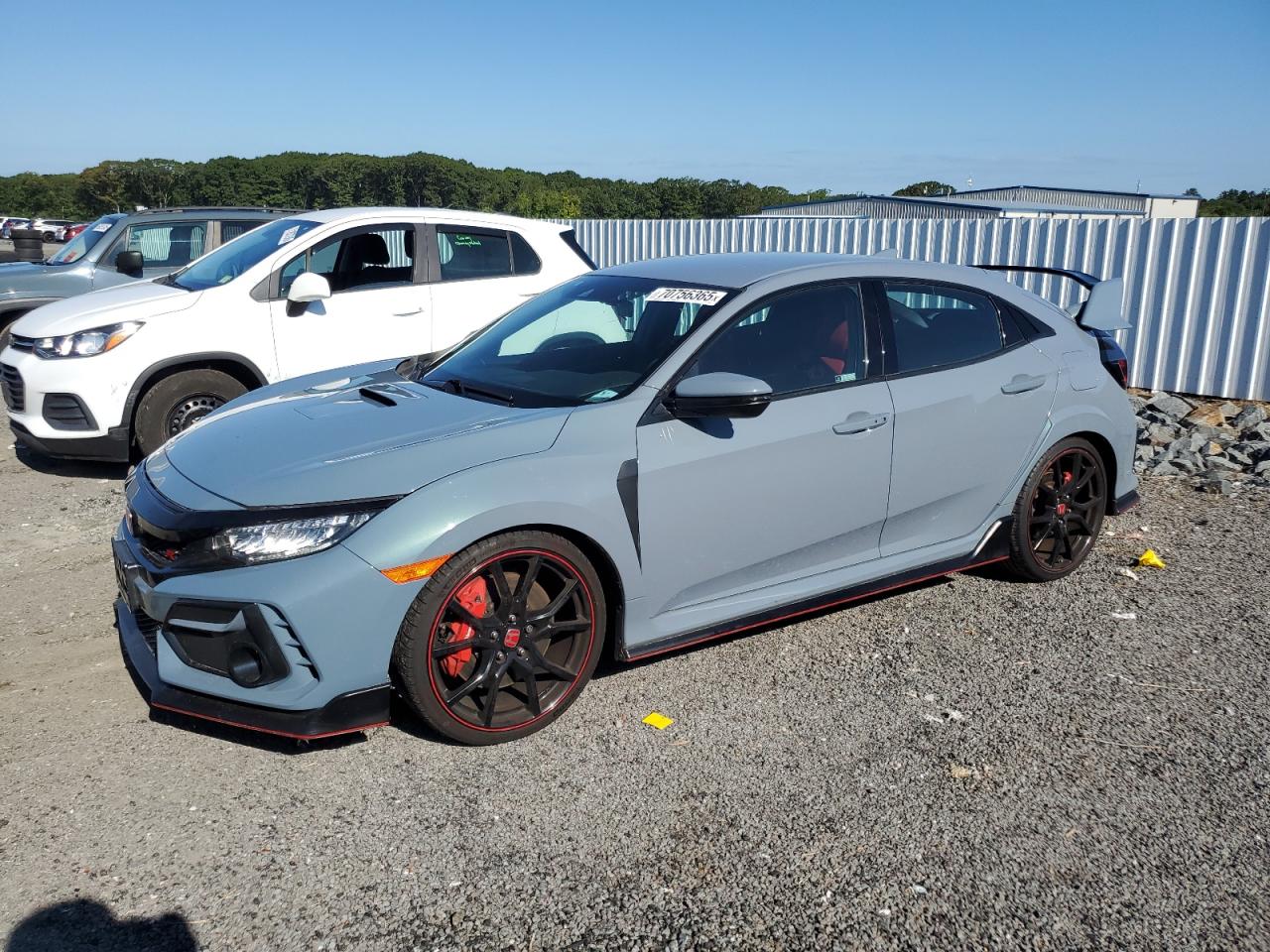 2021 Honda Civic Type R Touring, VIN SHHFK8G70MU203093 — Water / flood
