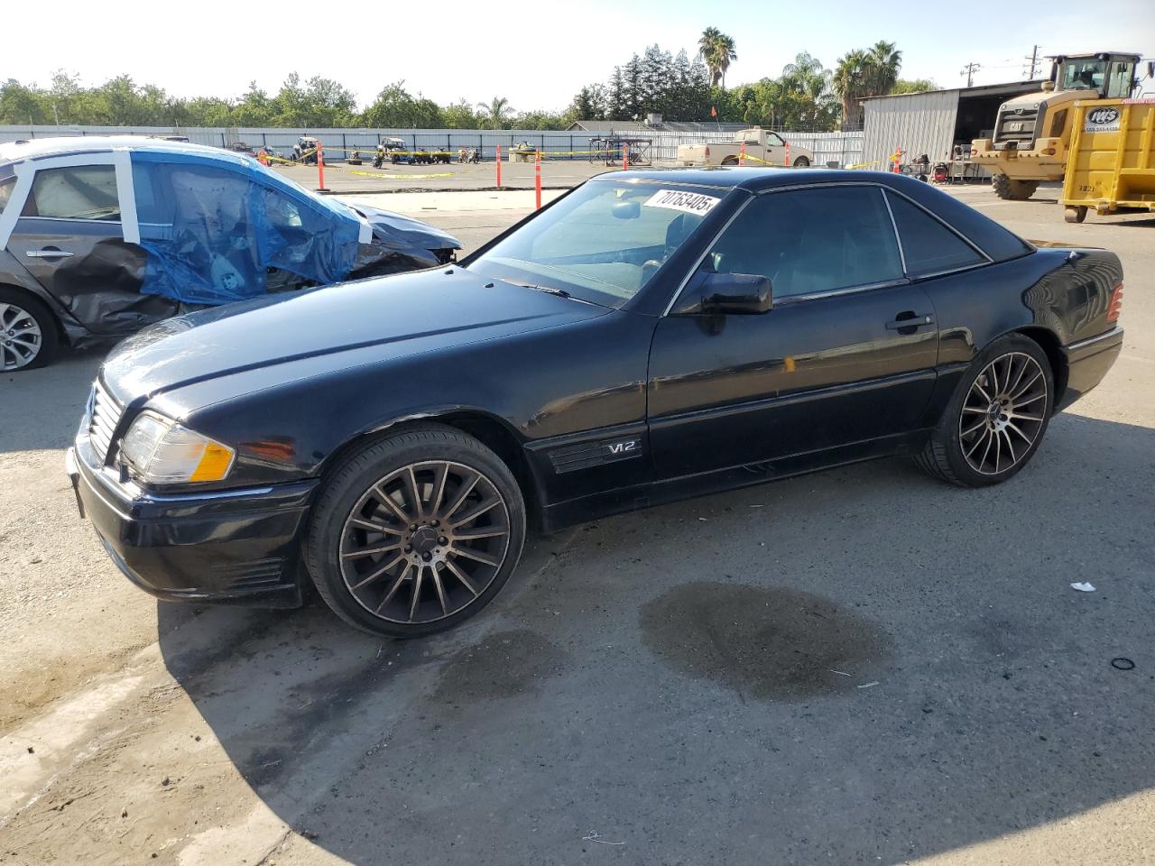 1993 Mercedes-Benz SL 6.0L, VIN WDBFA76E1PF075394 — Prior damage history