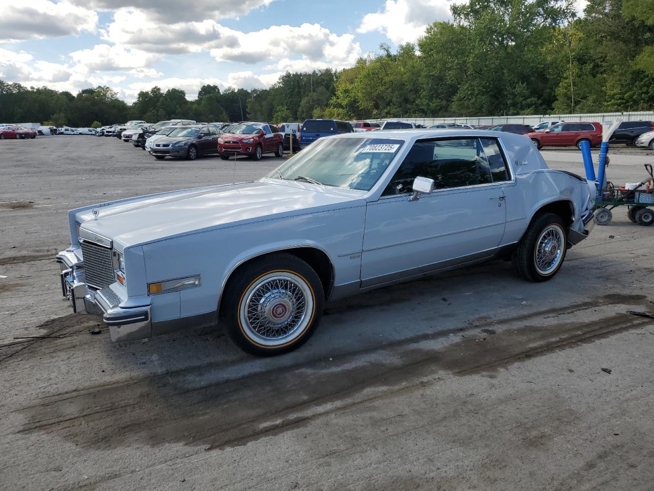 1981 Cadillac Eldorado, VIN 1G6AL5744BE634065 — Зад