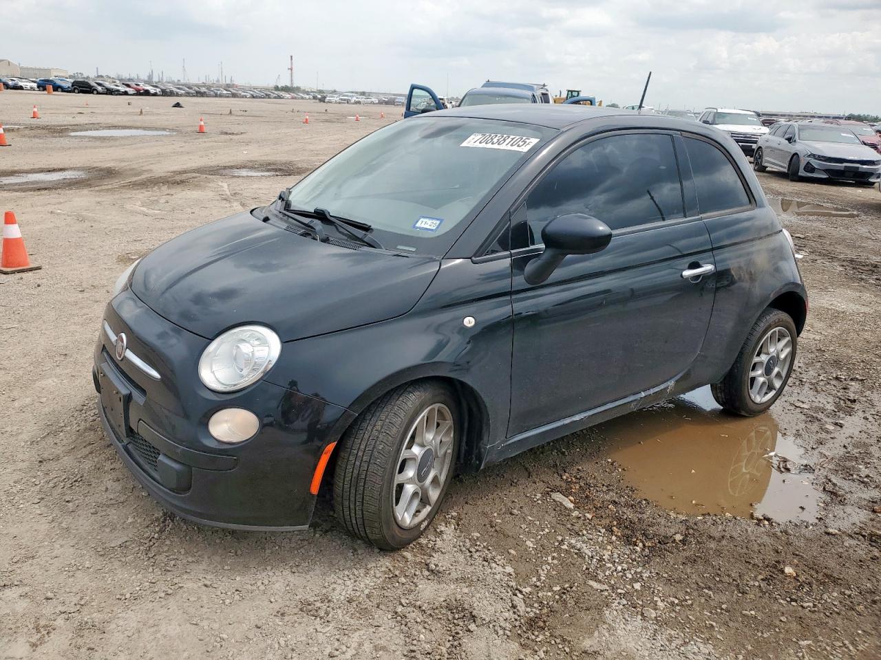 2014 FIAT 500 Pop, VIN 3C3CFFAR5ET253003 — Undercarriage