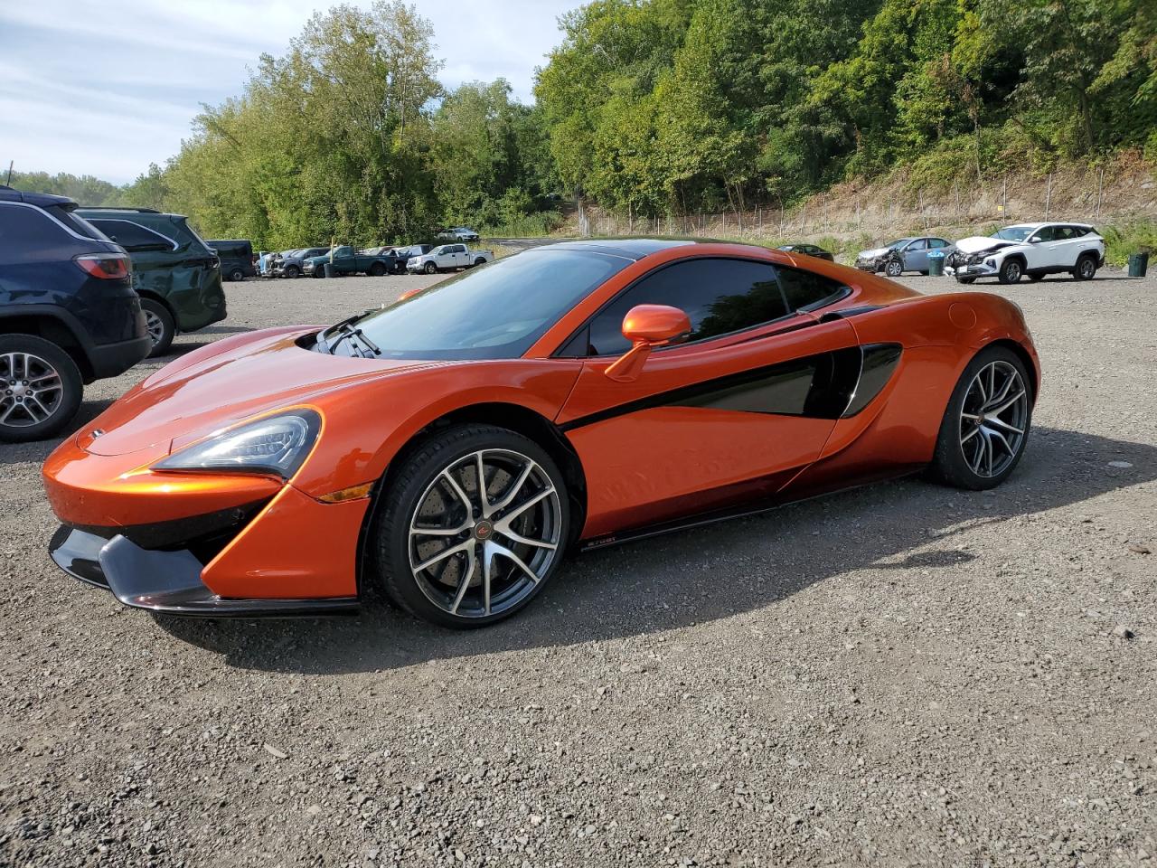 2018 McLaren 570GT, VIN SBM13GAA2JW005220 — Rear end
