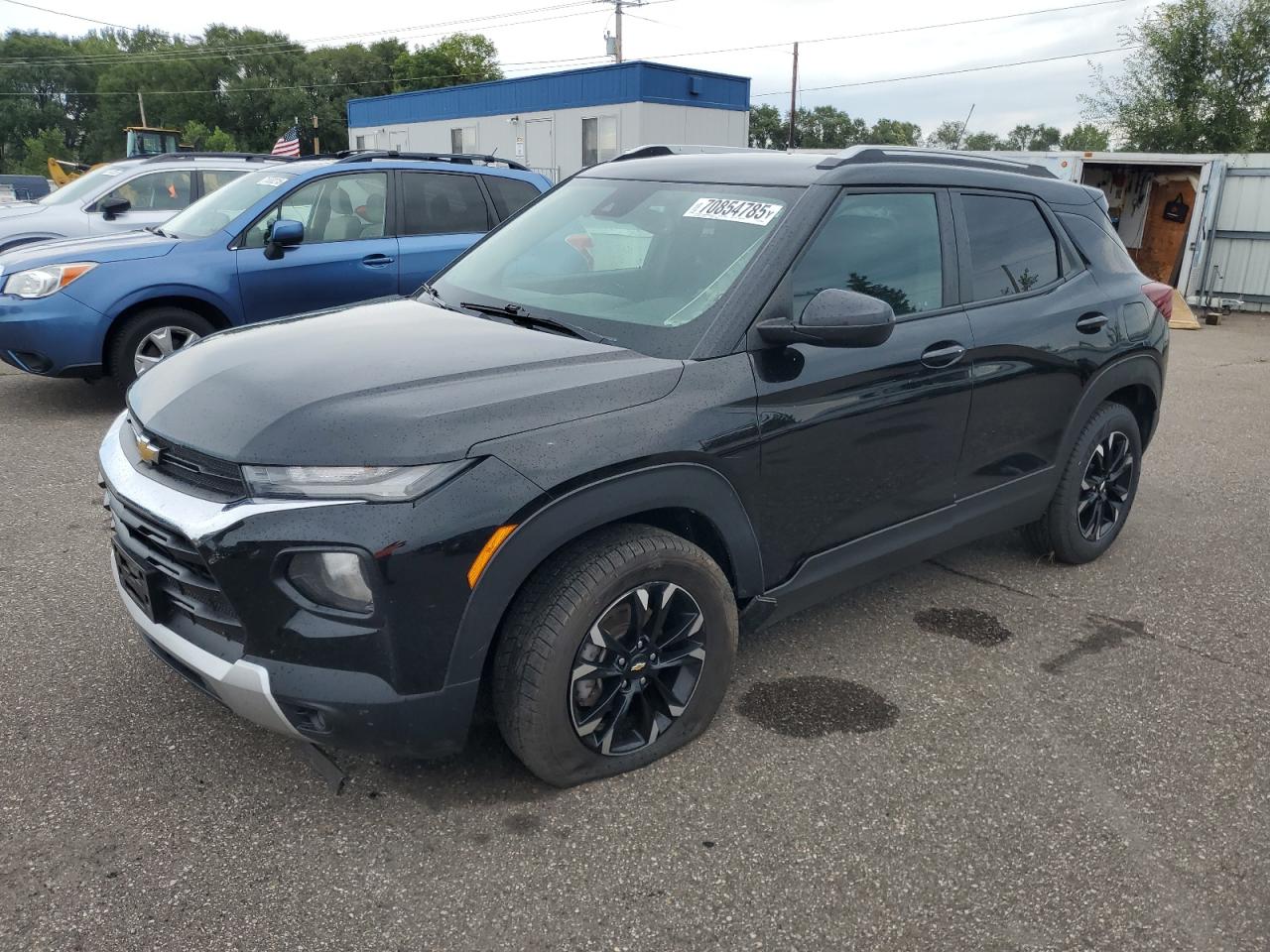 2022 Chevrolet TrailBlazer LT, VIN KL79MRSL7NB106543 — Front end