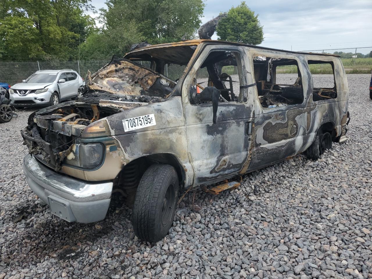 1997 Ford Econoline Commercial, VIN 1FDEE1461VHB27369 — Burn