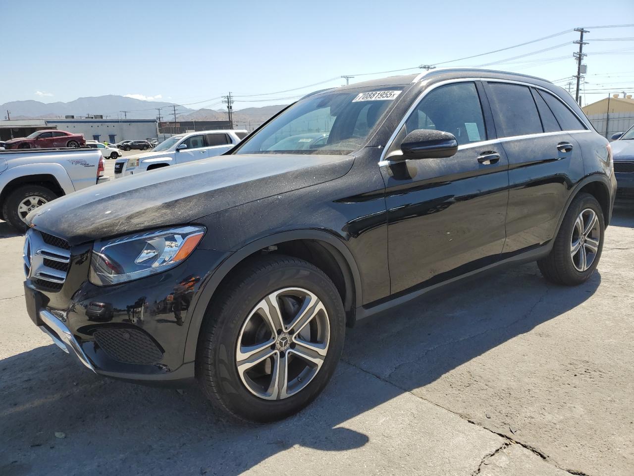 2019 Mercedes-Benz GLC 300, VIN WDC0G4JB3KV165561 — Rear end