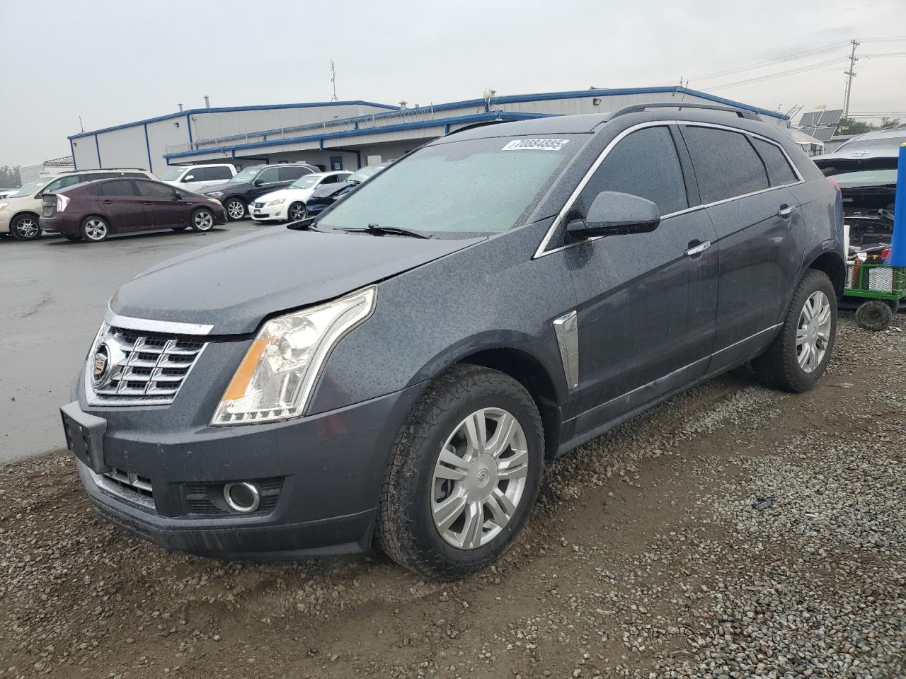 2012 Cadillac SRX, VIN 3GYFNGE31CS615400 — Front end