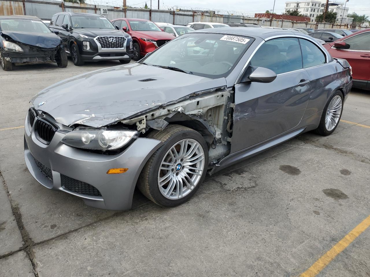 2012 BMW M3, VIN WBSDX9C56CE785097 — Front end