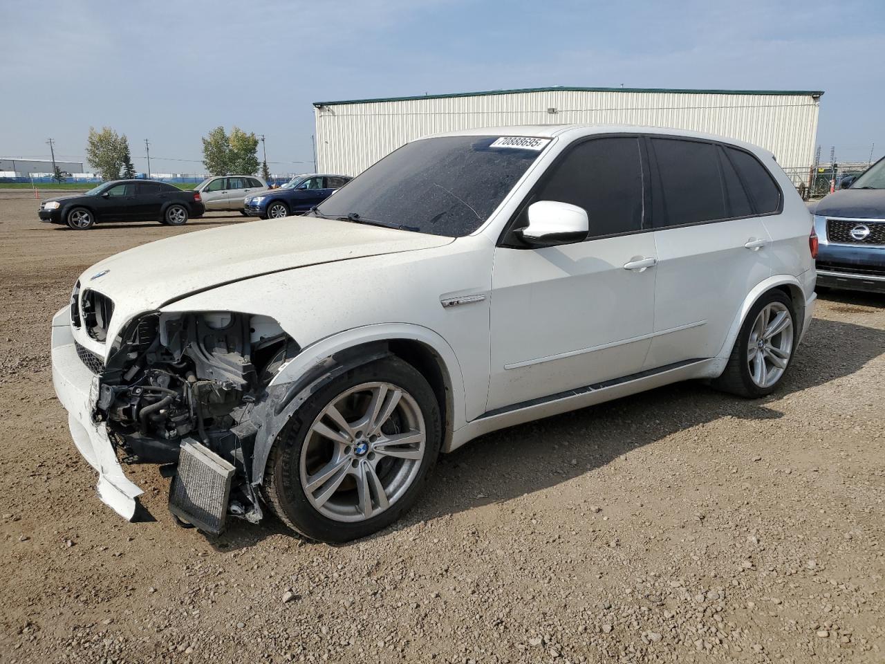 2011 BMW X5 M, VIN 5YMGY0C55BLK26672 — Перед