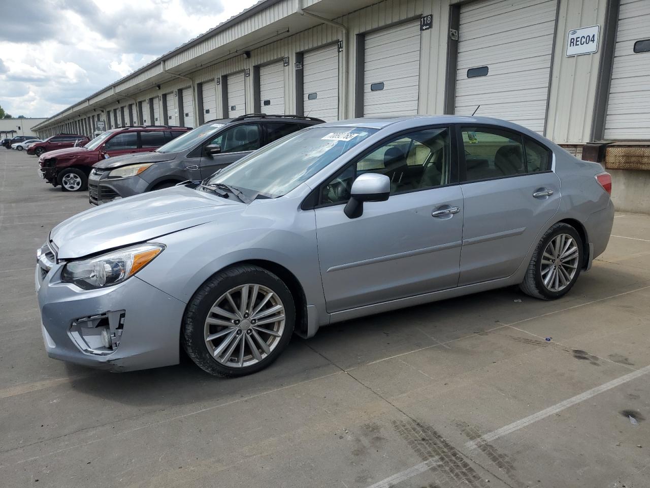 2014 Subaru Impreza Limited, VIN JF1GJAH61EH013428 — Front end