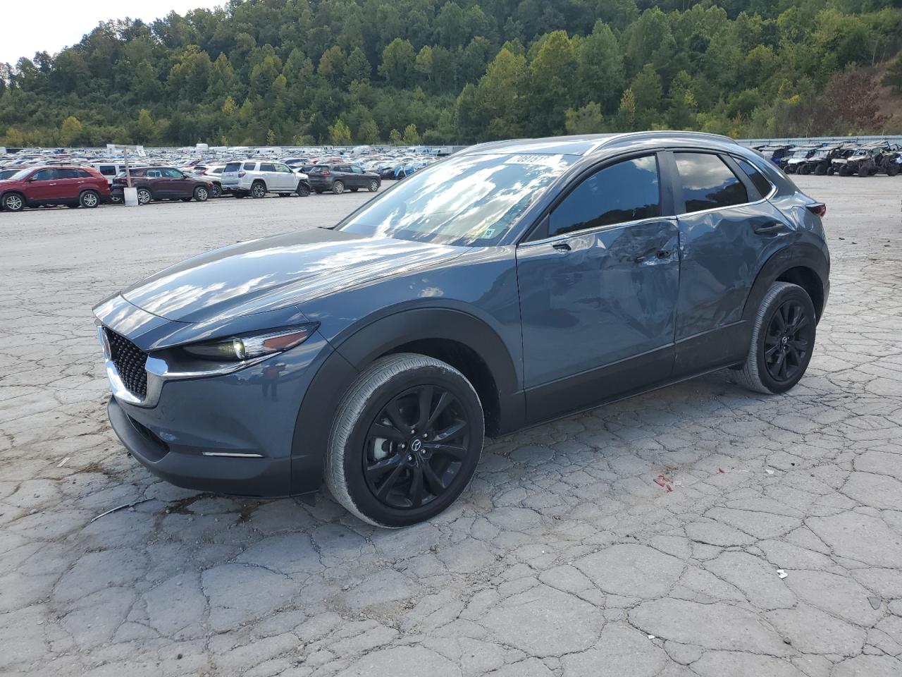 2022 Mazda CX-30 S Preferred, VIN 3MVDMBCLXNM455870 — Side