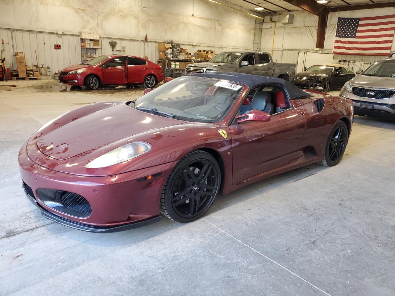 2007 Ferrari 430 Spider, VIN ZFFEW59A470153974 — Вода / потоп