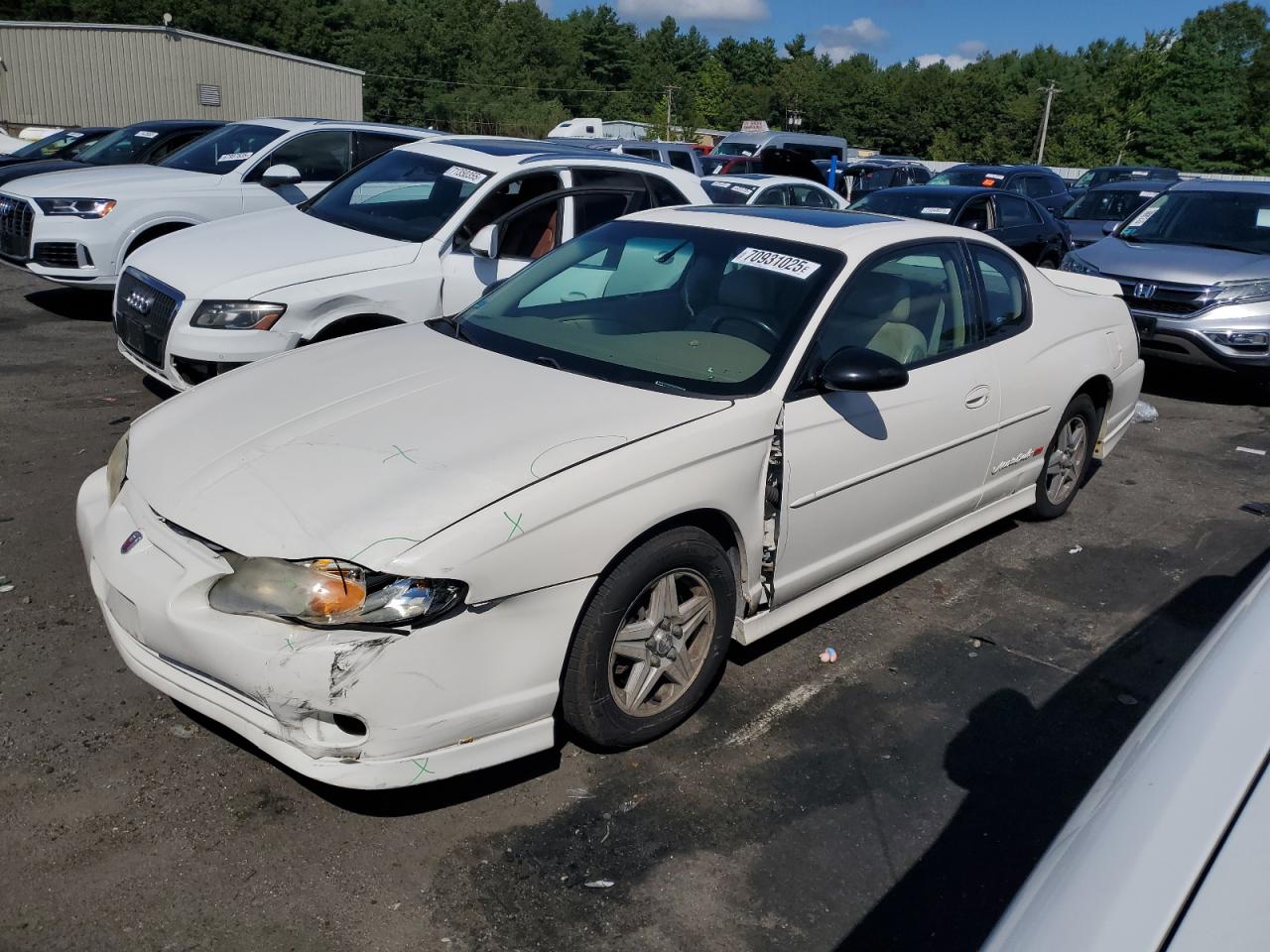 2003 Chevrolet Monte Carlo SS, VIN 2G1WX15K939156336 — Front end