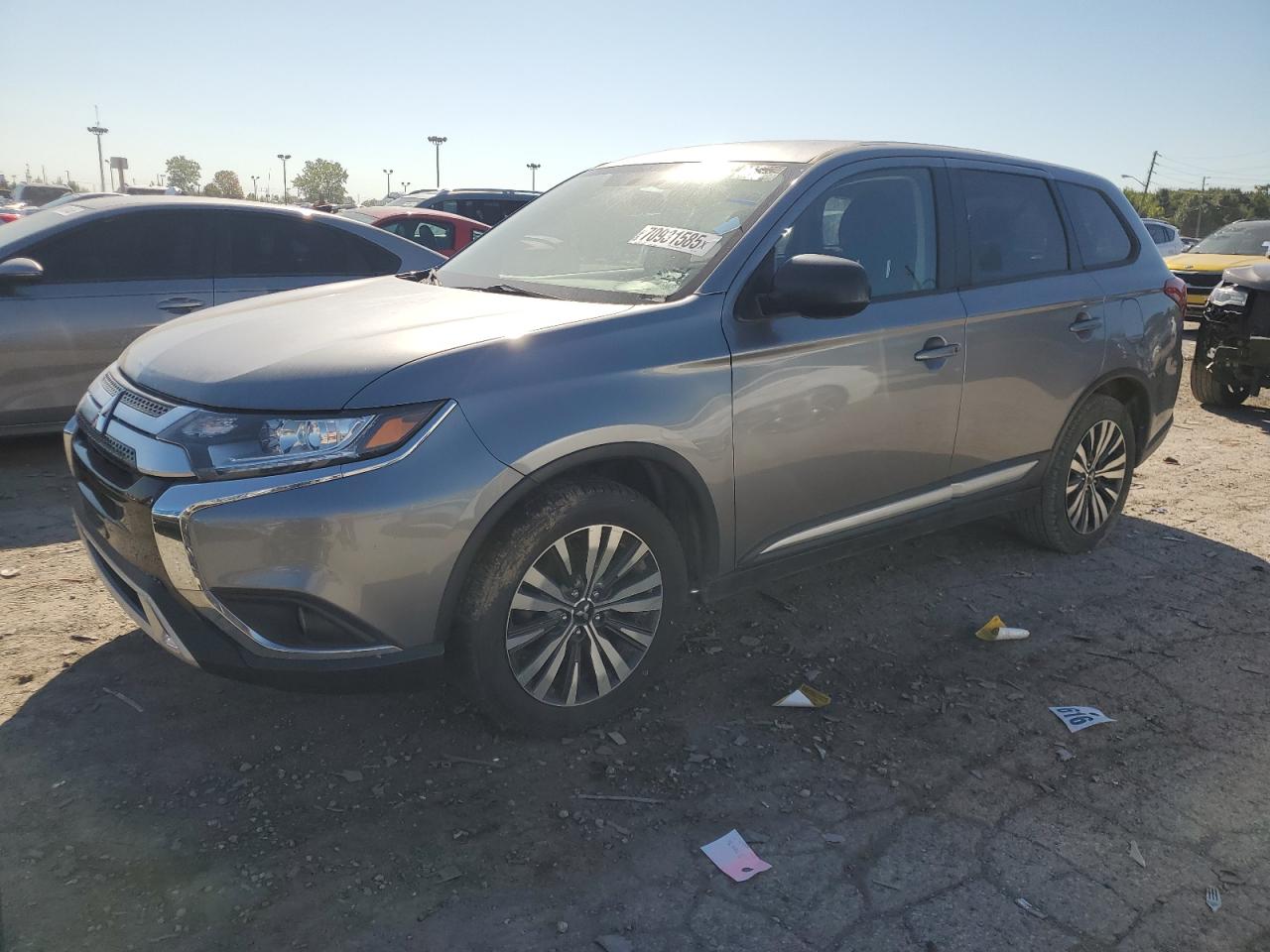 2020 Mitsubishi Outlander ES, VIN JA4AD2A35LZ006237 — Water / flood