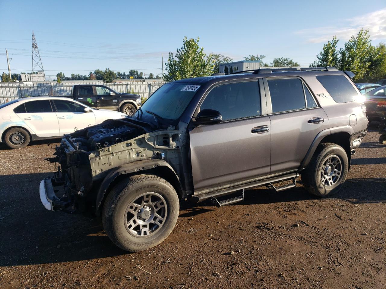 2021 Toyota 4Runner Venture, VIN JTEHU5JRXM5893364 — Vandalism