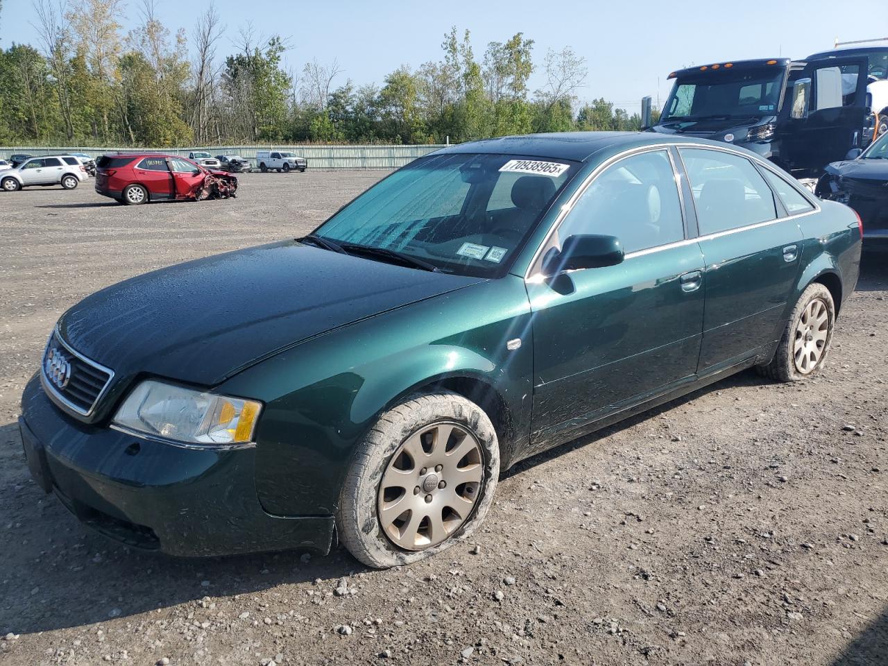 2000 Audi A6, VIN WAUBH24B0YN124063 — Front end