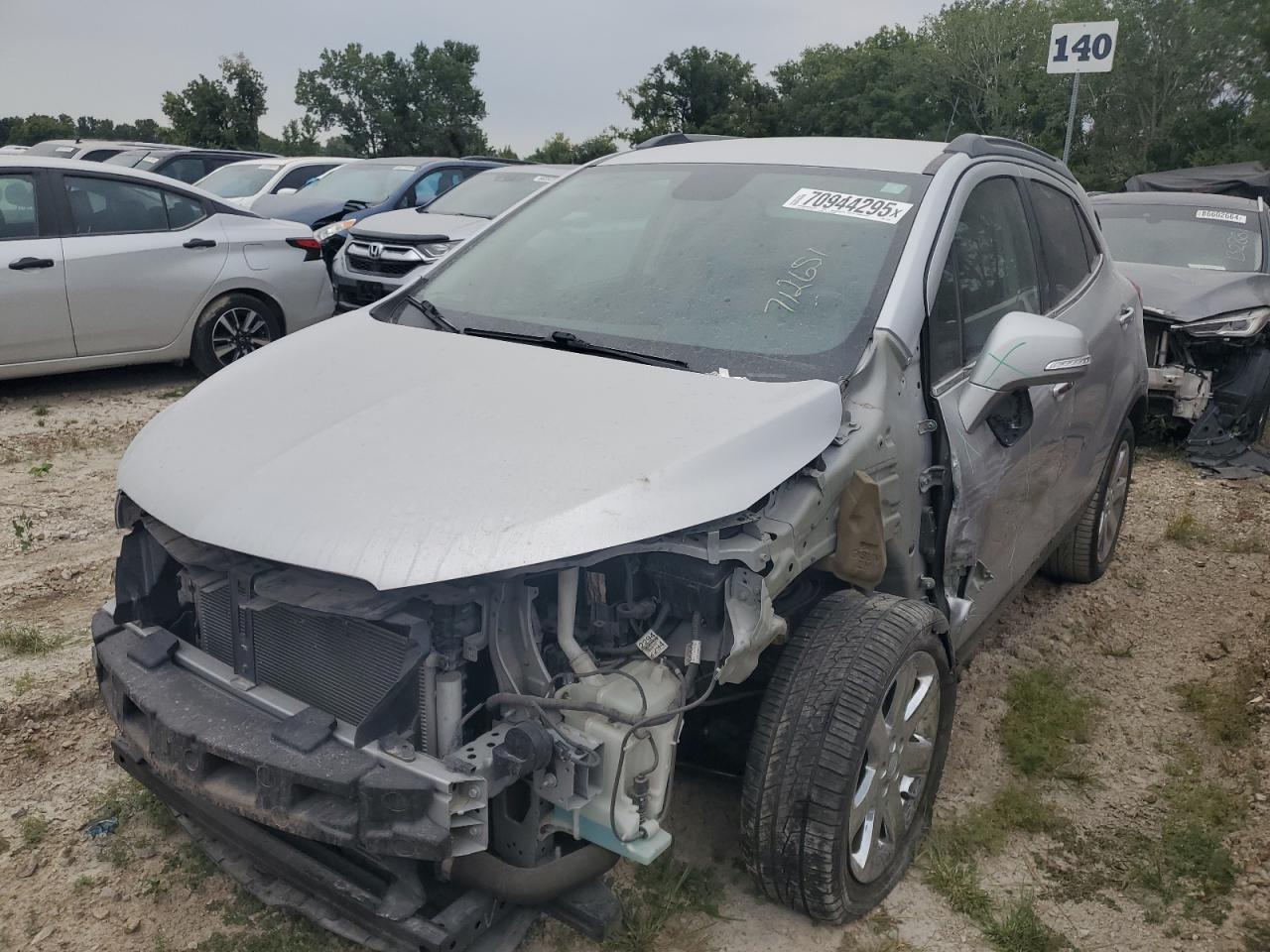 2019 Buick Encore Preferred, VIN KL4CJASB5KB712651 — Frame damage