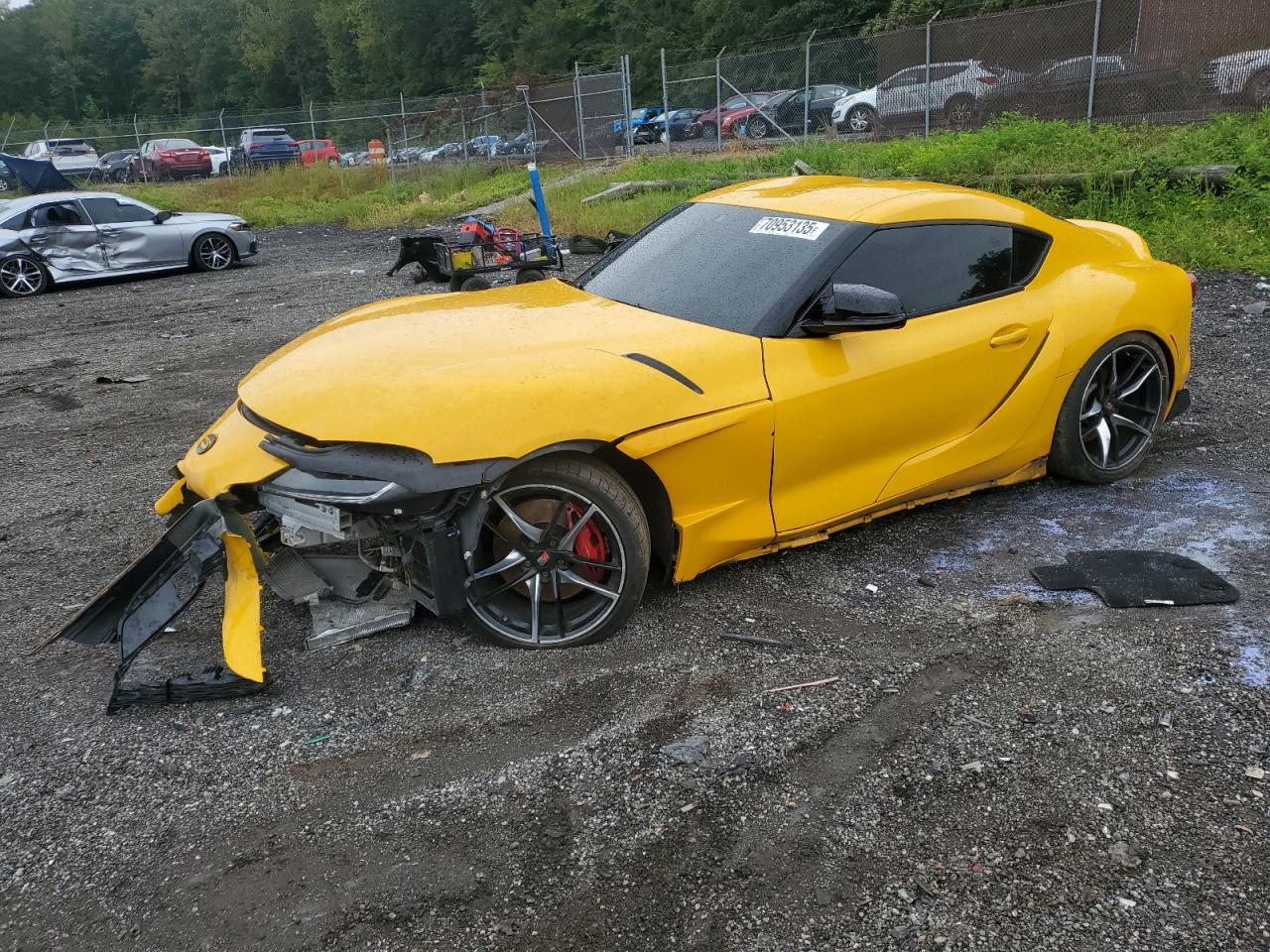 2021 Toyota Supra 3.0, VIN WZ1DB0C08MW040533 — Auction photo
