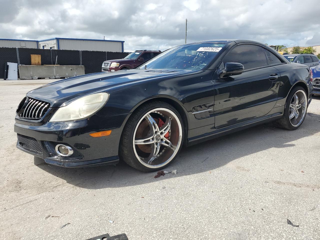 2011 Mercedes-Benz SL 550, VIN WDBSK7BA2BF164401 — Stripped