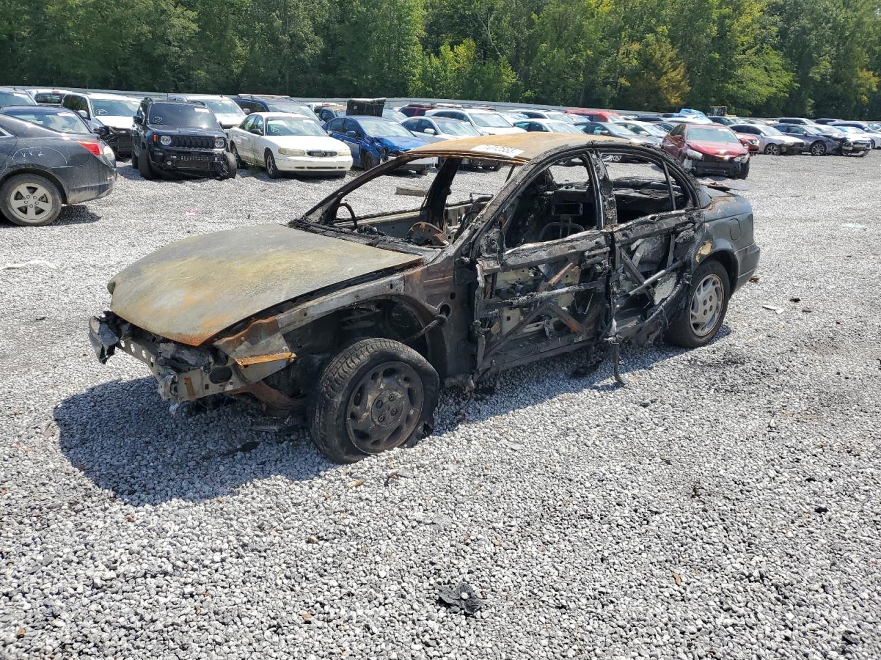 1997 Saturn SL, VIN 1G8ZK5273VZ198644 — Пожар