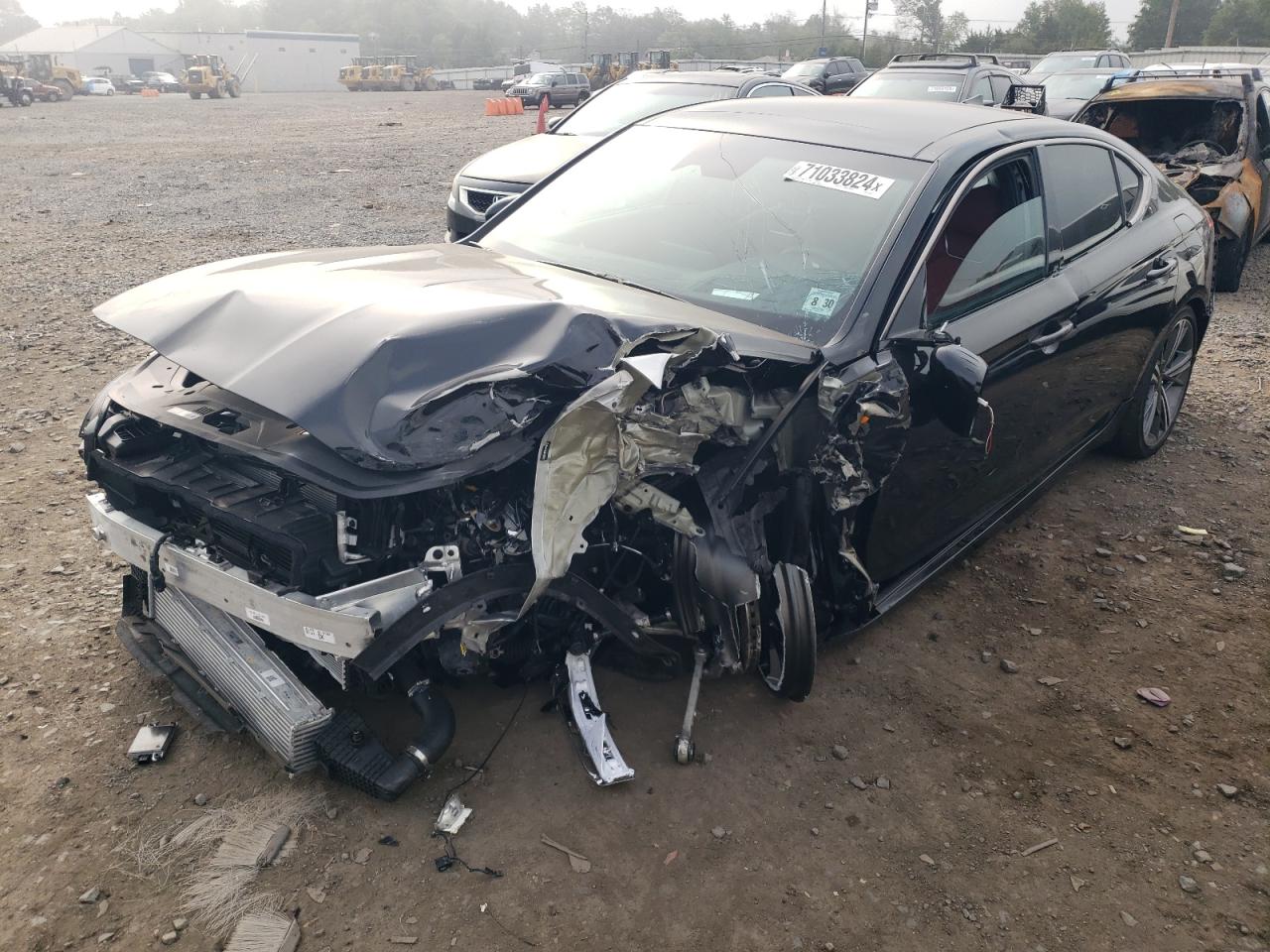 2025 Genesis G70 Sport Advanced, VIN KMTG54SEXSU147388 — Frame damage