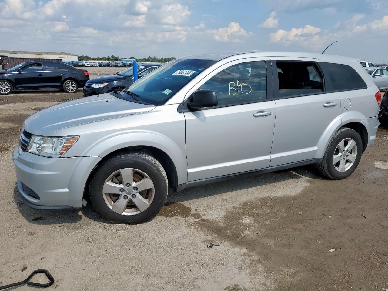 2013 Dodge Journey American Value, VIN 3C4PDCAB3DT595228 — Biohazard / chemical