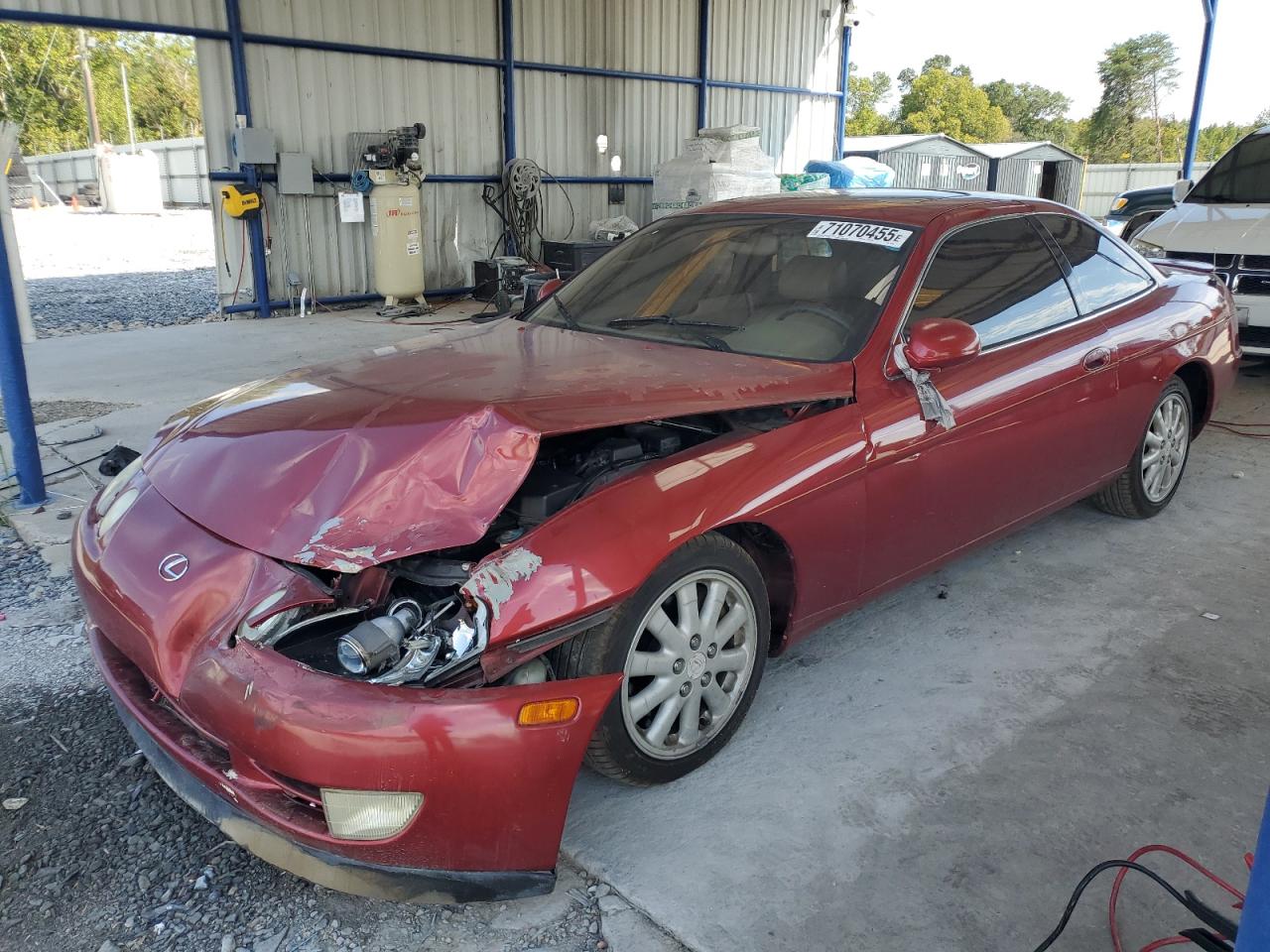 1992 Lexus SC 400, VIN JT8UZ30C2N0021067 — Front end