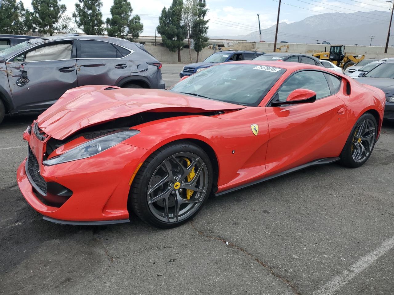 2019 Ferrari 812, VIN ZFF83CLA0K0245529 — Front end