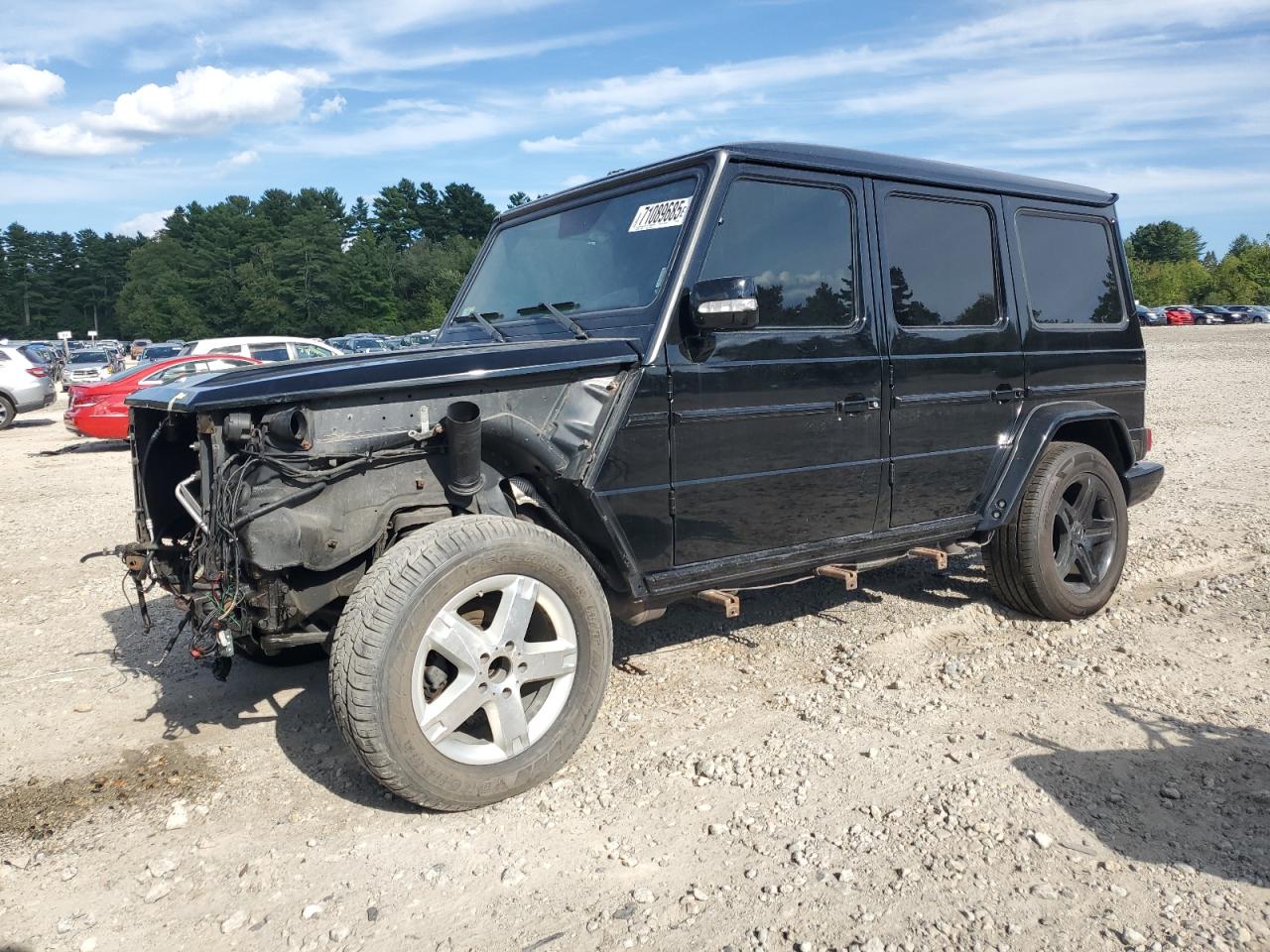 2007 Mercedes-Benz G 500, VIN WDCYR49E57X169067 — Front end