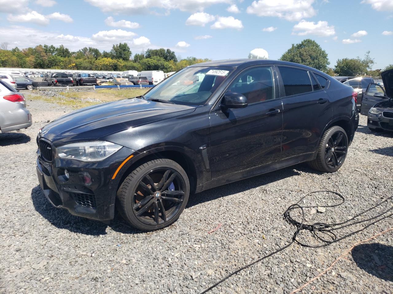 2018 BMW X6 M, VIN 5YMKW8C51J0Y74606 — Missing or altered VIN