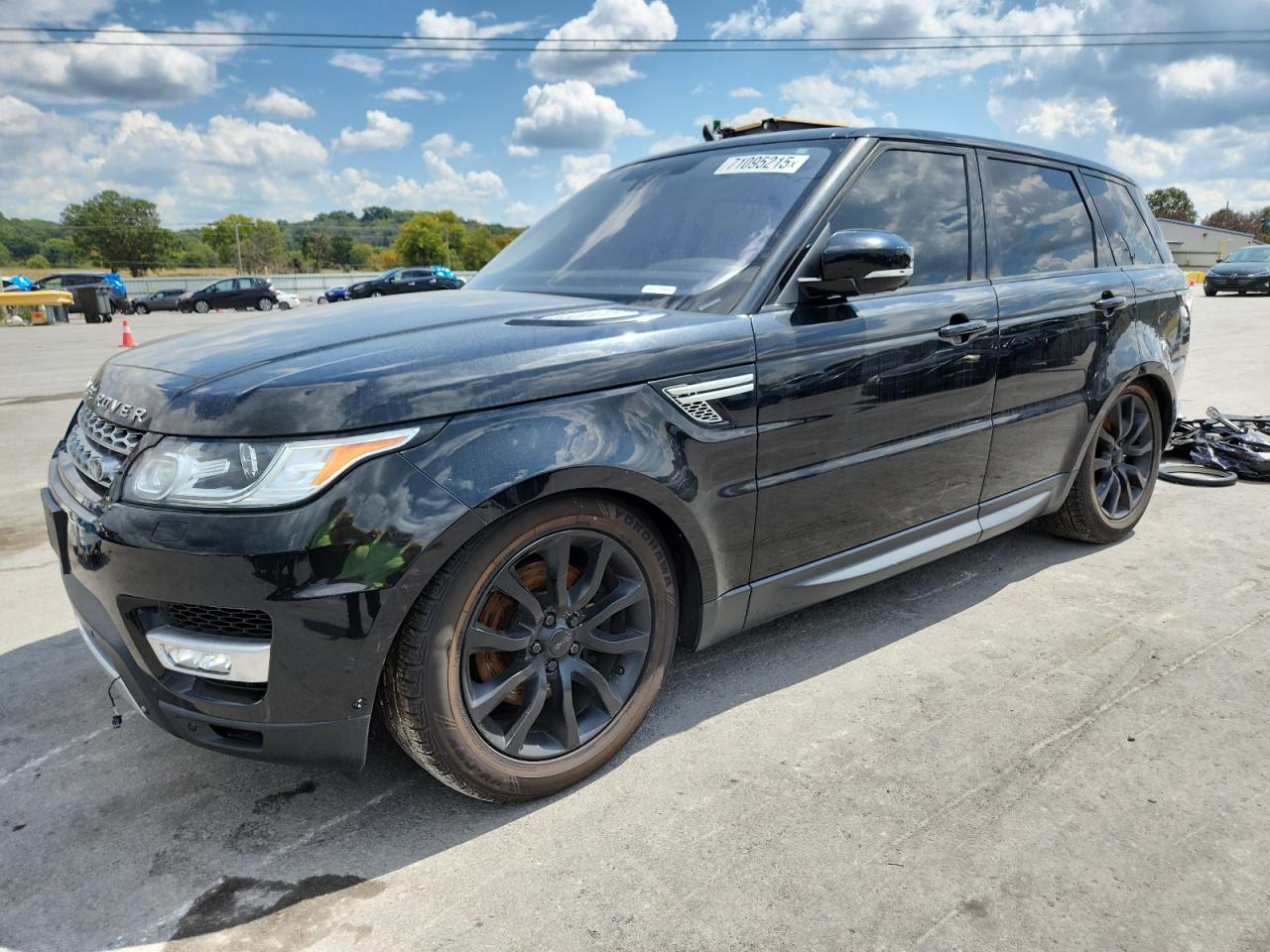 2015 Land Rover Range Rover Sport HSE, VIN SALWR2VF9FA517365 — Partial repair