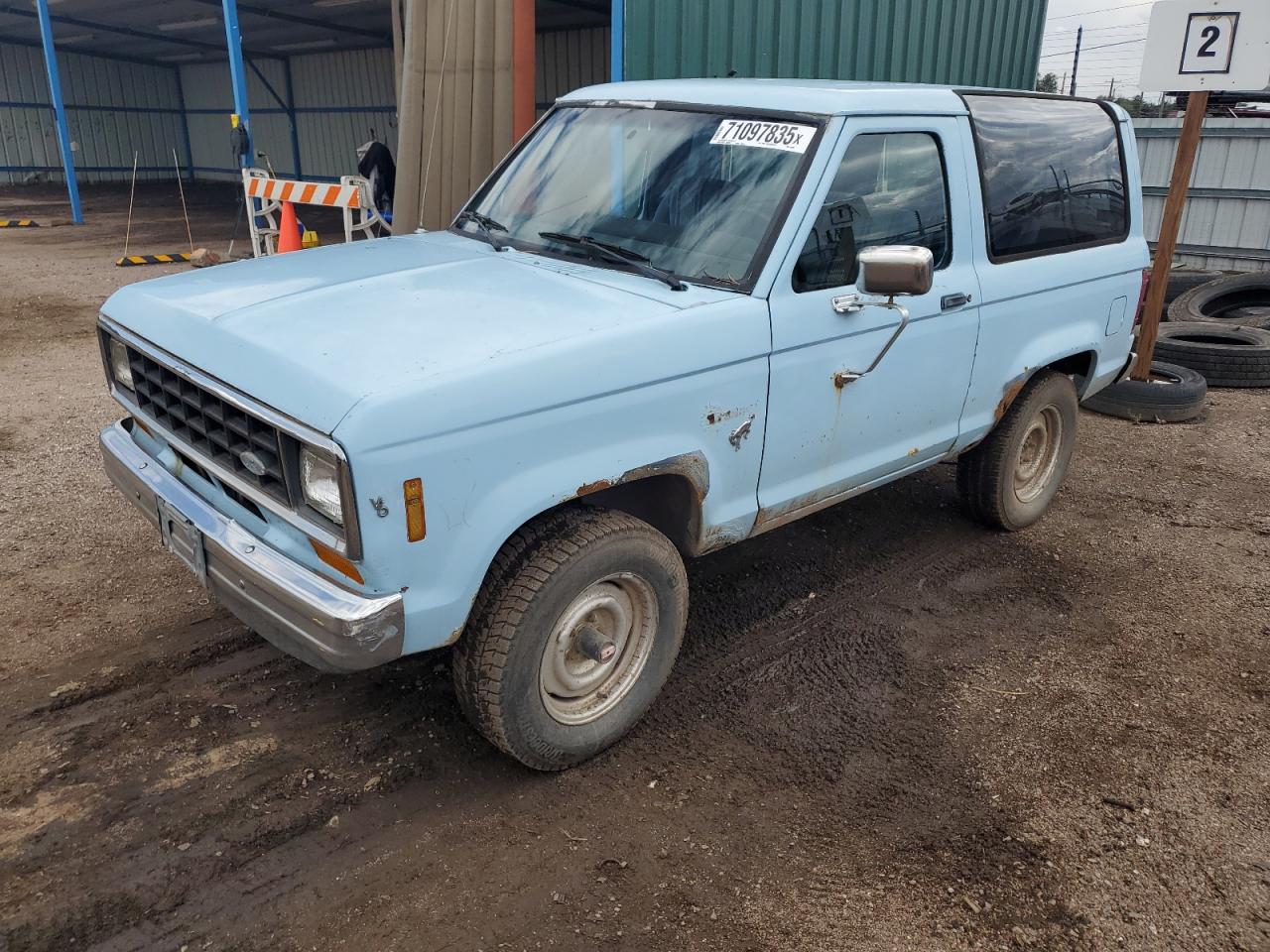 1985 Ford Bronco, VIN 1FMBU14S2FUD45932 — Minor dents and scratches