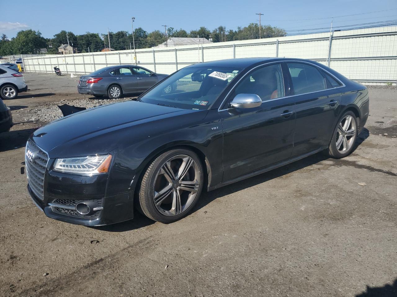 2015 Audi S8, VIN WAUK2AFD2FN001887 — Water / flood