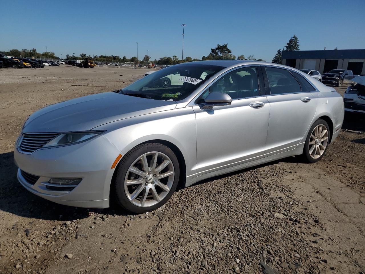 2014 Lincoln MKZ, VIN 3LN6L2G91ER808037 — Water / flood