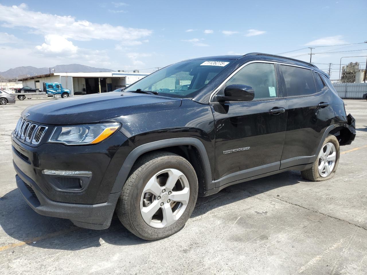 2021 Jeep Compass Latitude, VIN 3C4NJCBB3MT535271 — Rear end