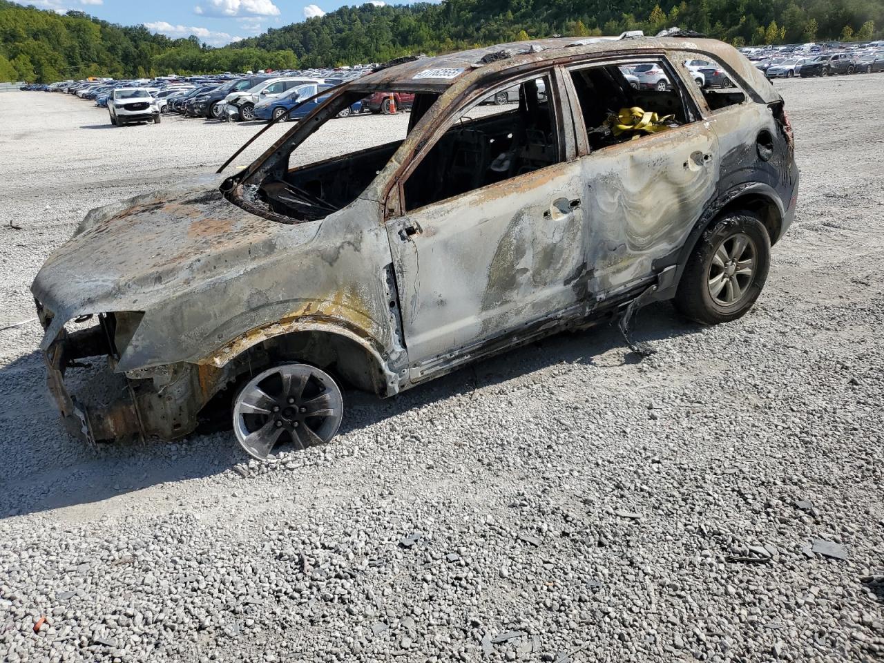 2008 Saturn VUE XE, VIN 3GSCL33P18S502927 — Burn