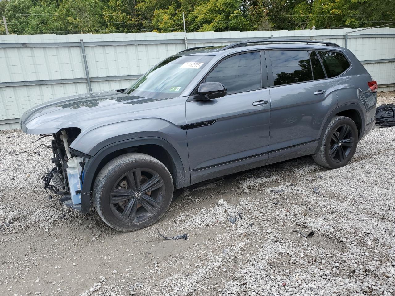 2023 Volkswagen Atlas SEL R-Line Black, VIN 1V2SR2CA1PC519502 — Rejected repair