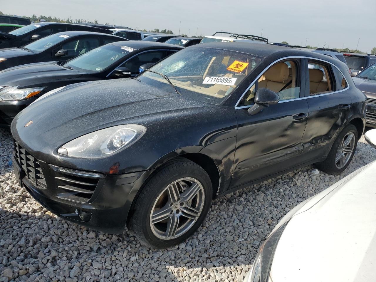 2016 Porsche Macan S, VIN WP1AB2A52GLB50168 — Vandalism