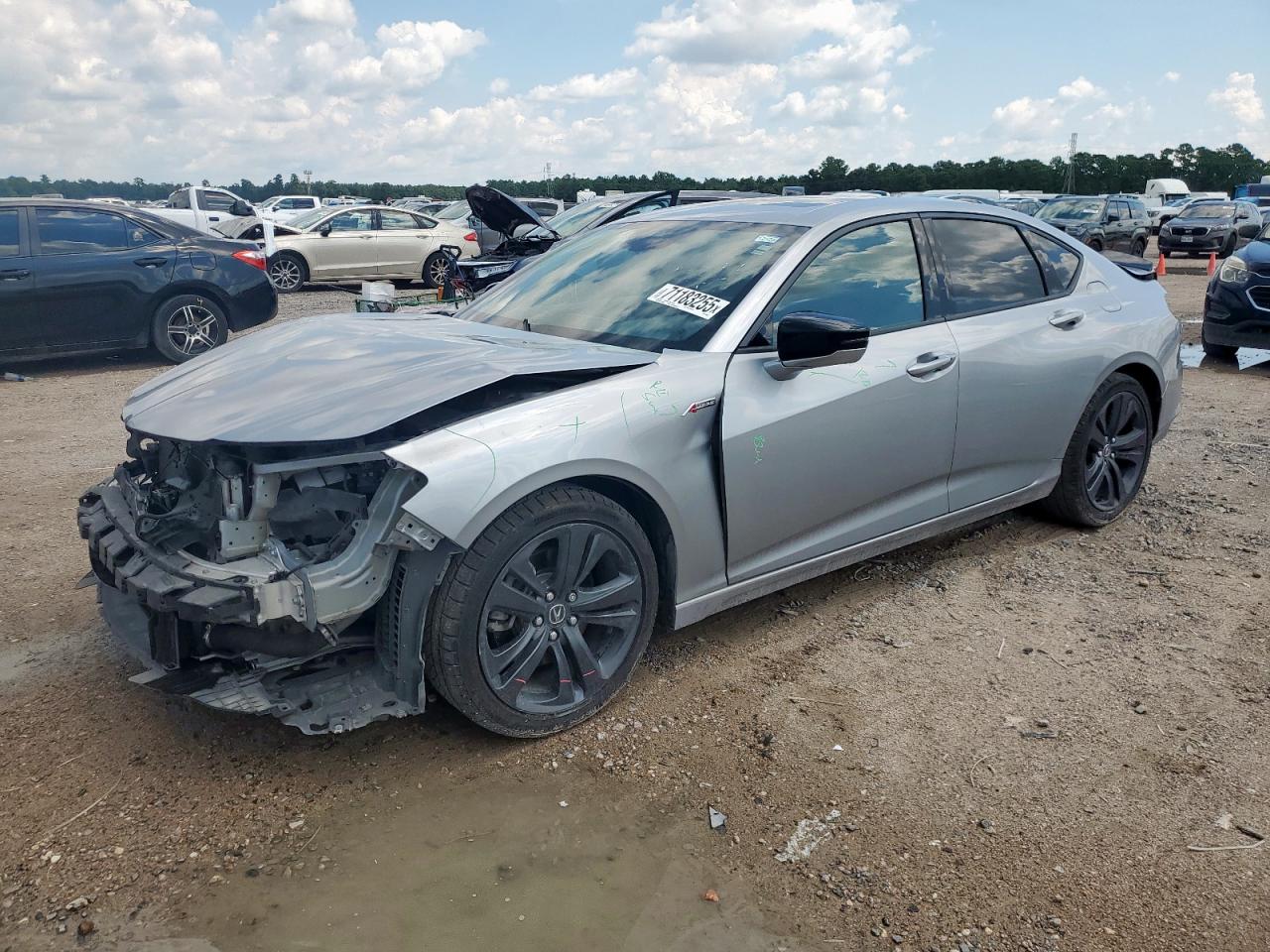 2021 Acura TLX w/A-Spec Package, VIN 19UUB6F50MA003208 — Auction photo