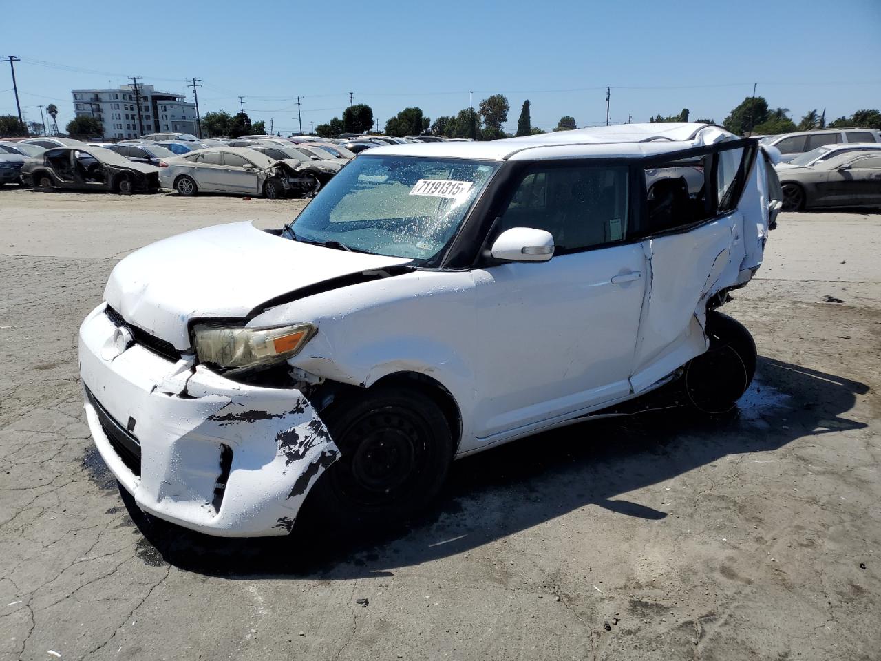 2012 Scion xB, VIN JTLZE4FEXCJ006927 — Rear end