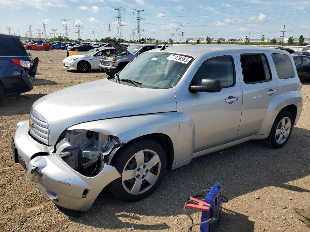 2011 Chevrolet HHR LS, VIN 3GNBAAFW4BS627312 — Front end