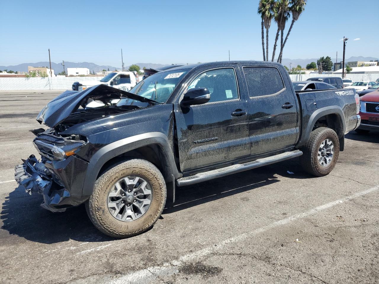 2023 Toyota Tacoma SR, VIN 3TMCZ5AN4PM643260 — Front end