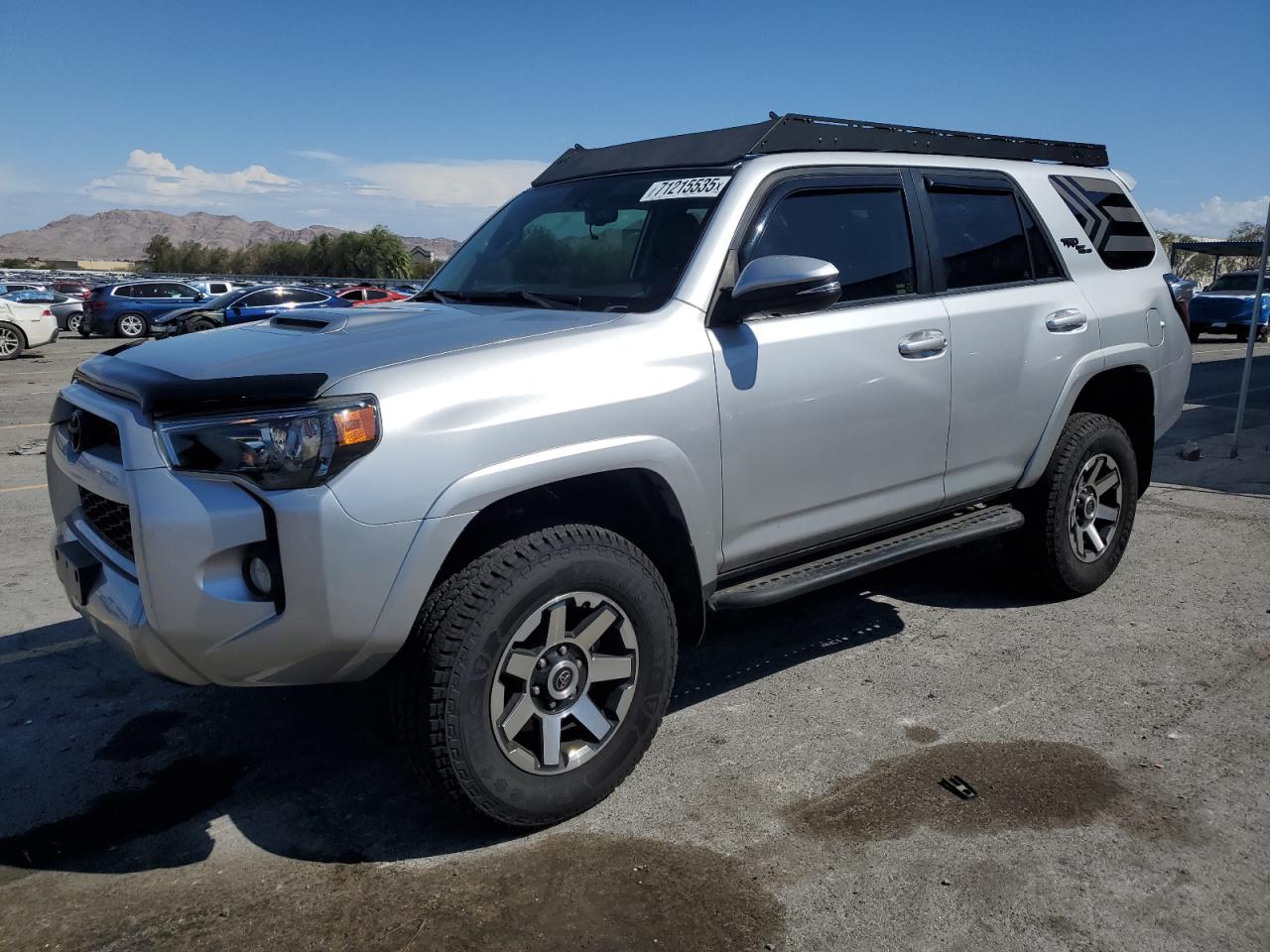 2019 Toyota 4Runner TRD Off Road Premium, VIN JTEBU5JR8K5676124 — Vandalism