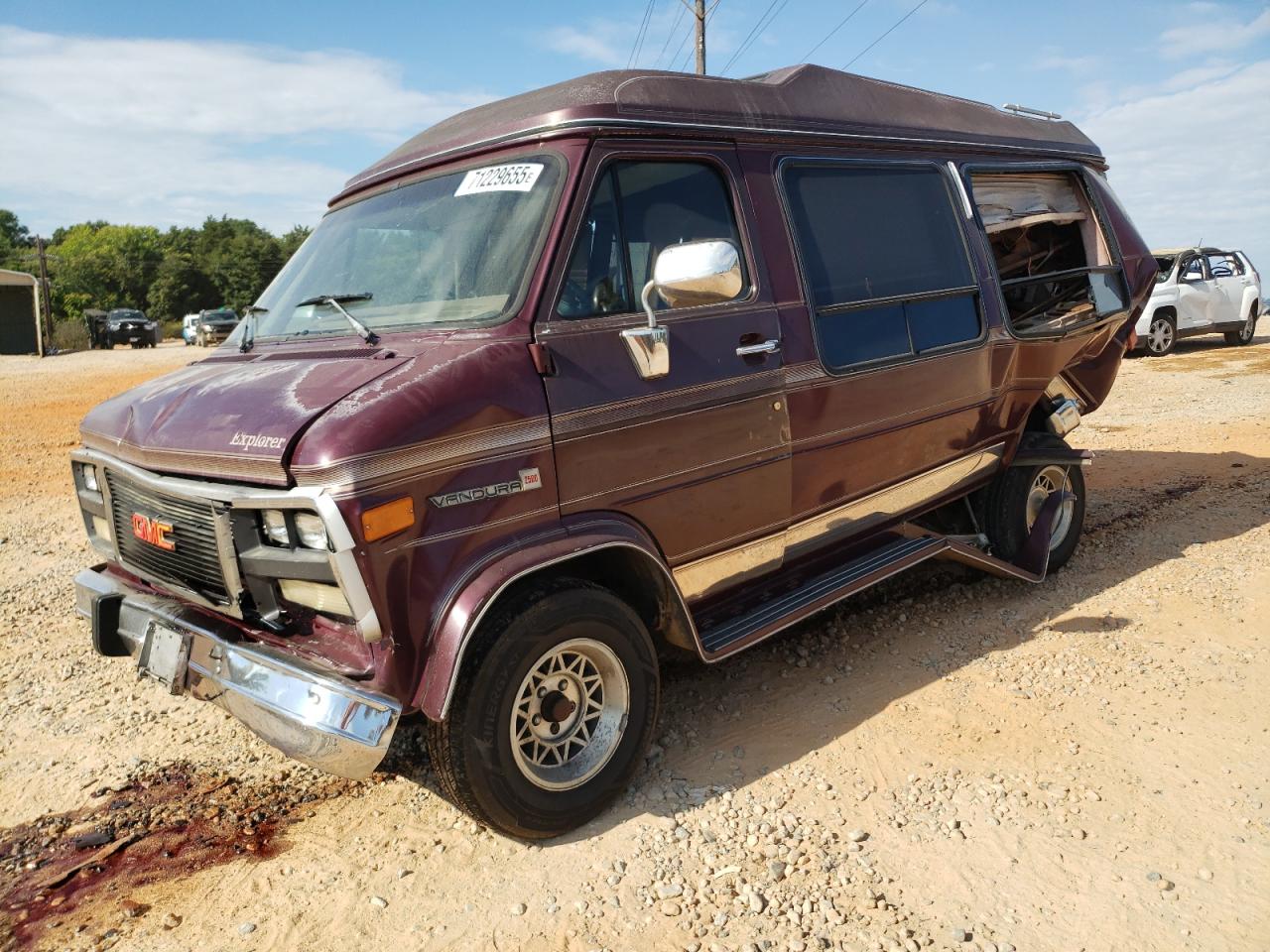 1995 GMC Vandura, VIN 1GDEG25K6SF558034 — All over