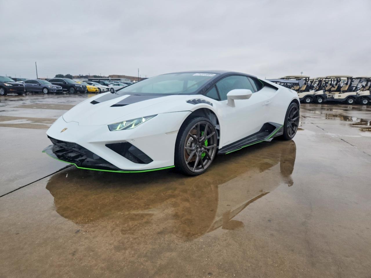 2021 Lamborghini Huracan, VIN ZHWUF5ZF3MLA17040 — Rear end