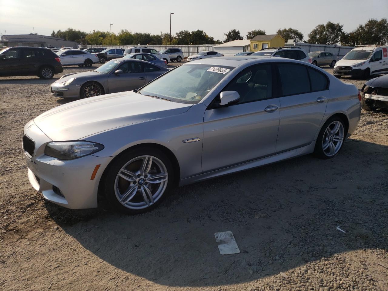 2016 BMW 5 Series 550i, VIN WBAKN9C52GD961818 — Front end